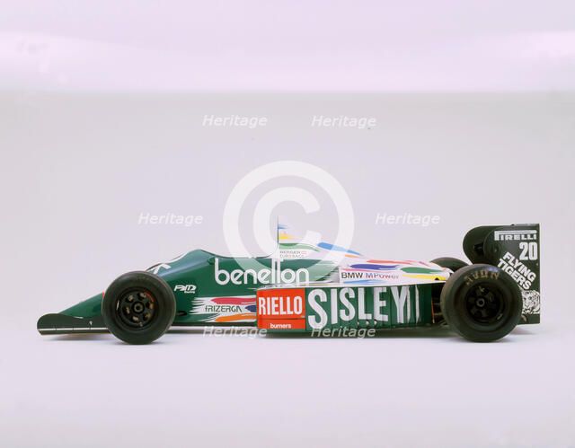 1986 Benetton BMW B186. Artist: Unknown.