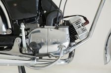 1987 Yamaha FS1E moped. Creator: Unknown