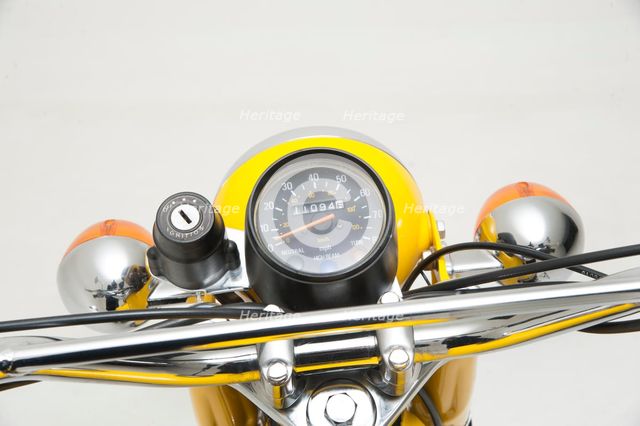 1987 Yamaha FS1E moped. Creator: Unknown.