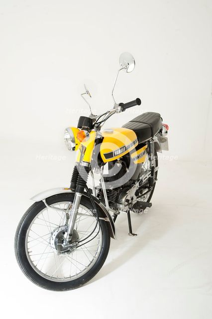 1987 Yamaha FS1E moped. Creator: Unknown.
