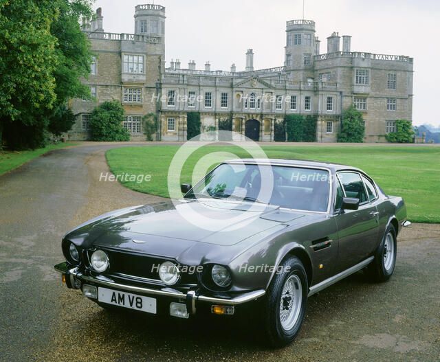 1987 Aston Martin V8 Coupe. Artist: Unknown.