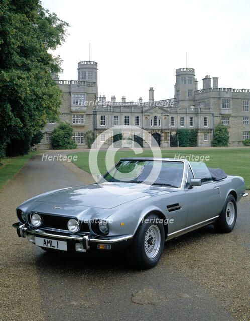 1987 Aston Martin V8 Volante. Artist: Unknown.