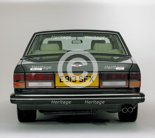 1987 Bentley Turbo Artist: Unknown.