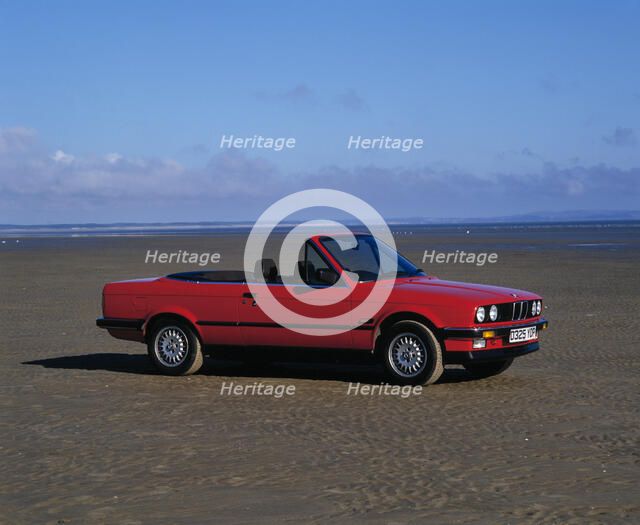 1987 BMW 325i convertible. Artist: Unknown.