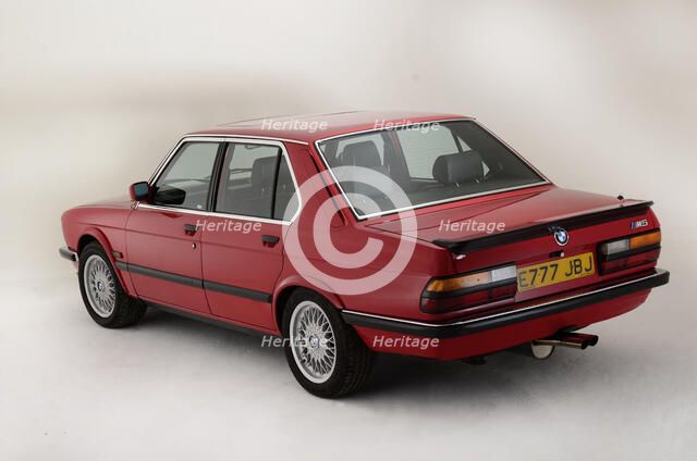 1987 BMW M5 Artist: Unknown.