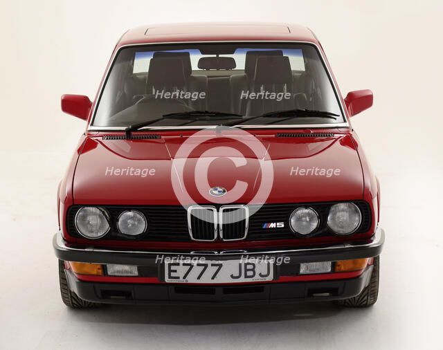 1987 BMW M5 Artist: Unknown.