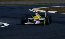 1987 British Grand Prix, Silverstone. Nigel Mansell wins in Williams FW11B. Creator: Unknown