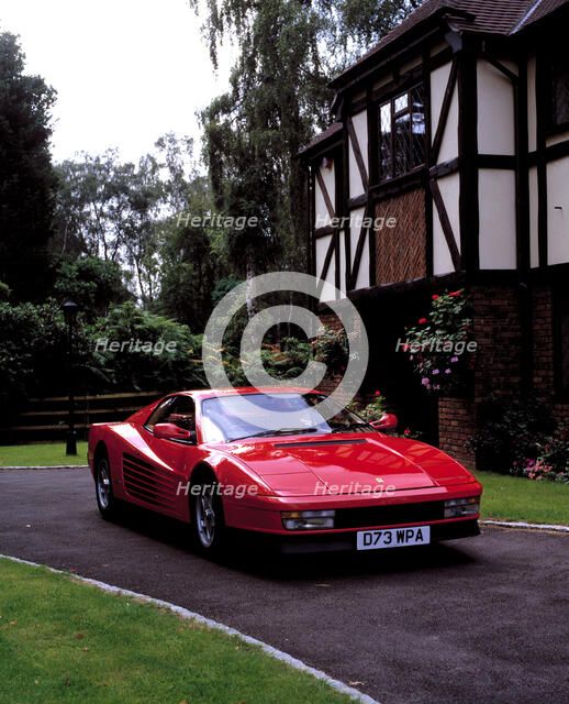 1987 Ferrari Testarossa. Artist: Unknown.