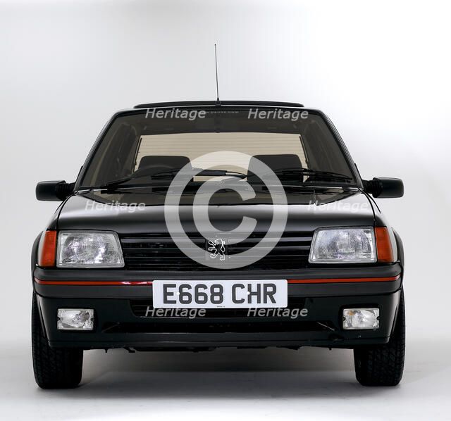 1987 Peugeot 205 GTI 1.6. Artist: Unknown.