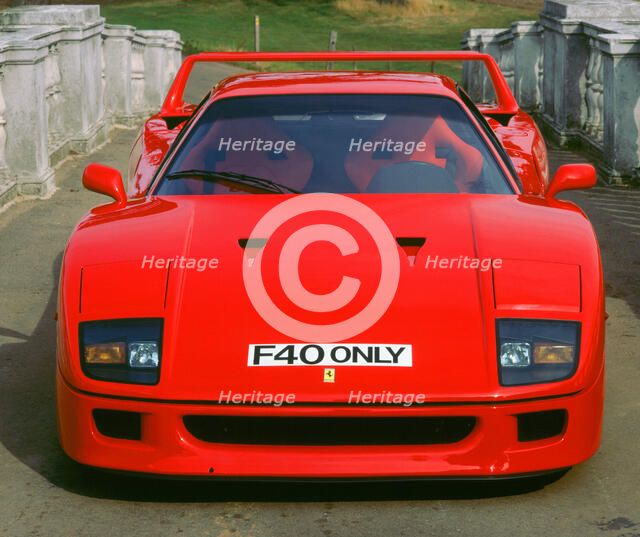 1988 Ferrari F40. Artist: Unknown.