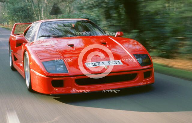 1988 Ferrari F40. Artist: Unknown.