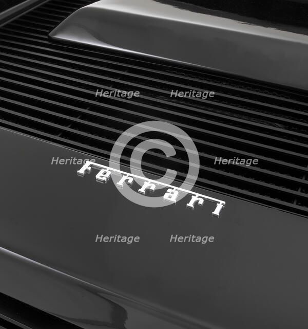1988 Ferrari Testarossa, detail. Artist: Unknown.