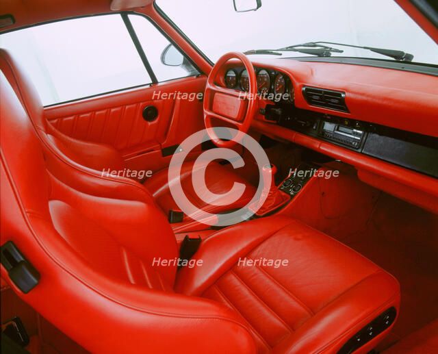 1988 Porsche 959 interior. Artist: Unknown.
