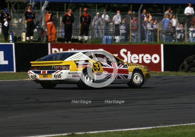 1988 Renault Alpine GTA V6 Elf Turbo at Silverstone, Europa Cup round 4. Creator: Unknown.