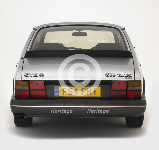 1988 Saab 900 Turbo Artist: Unknown.