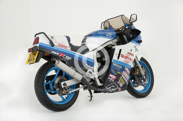 1988 Suzuki GSXR 750 Artist: Unknown.