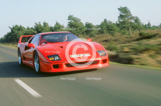 1989 Ferrari F40. Artist: Unknown.