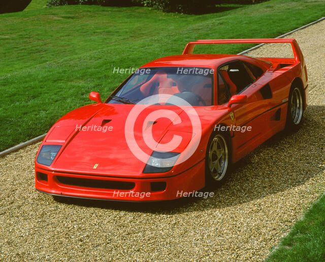 1989 Ferrari F40. Artist: Unknown.