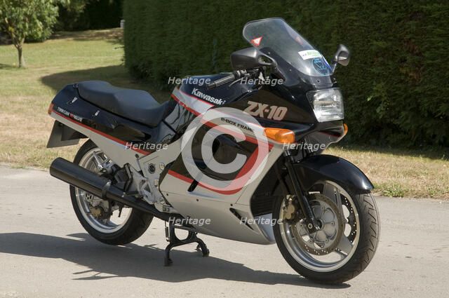 1989 Kawasaki ZX10E Artist: Unknown.