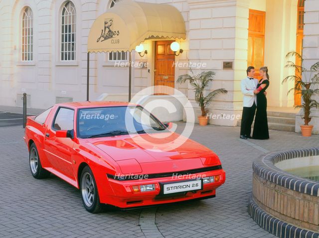 1989 Mitsubishi Starion 2.6. Creator: Unknown.