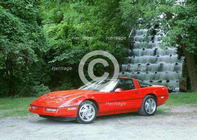 1990 Chevrolet Corvette ZR1. Artist: Unknown.