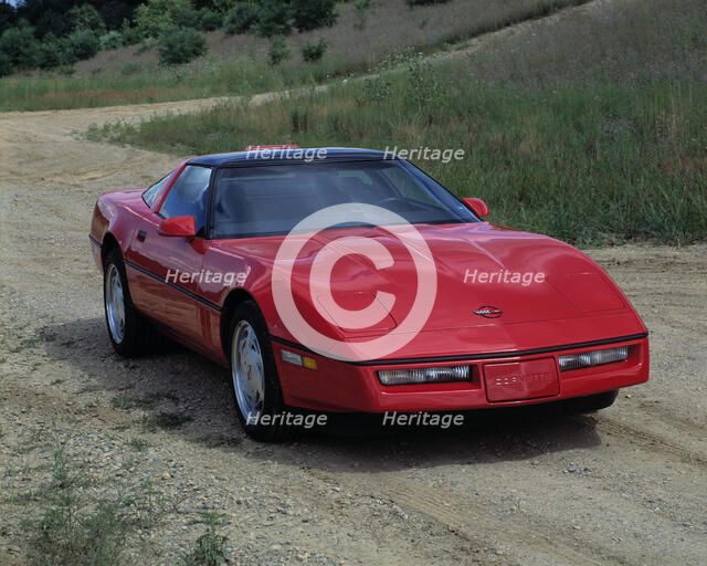 1990 Chevrolet Corvette ZR1. Artist: Unknown.