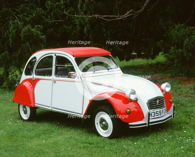 1990 Citroen 2CV. Artist: Unknown.