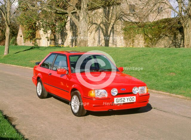 1990 Ford Escort XR3i. Artist: Unknown.