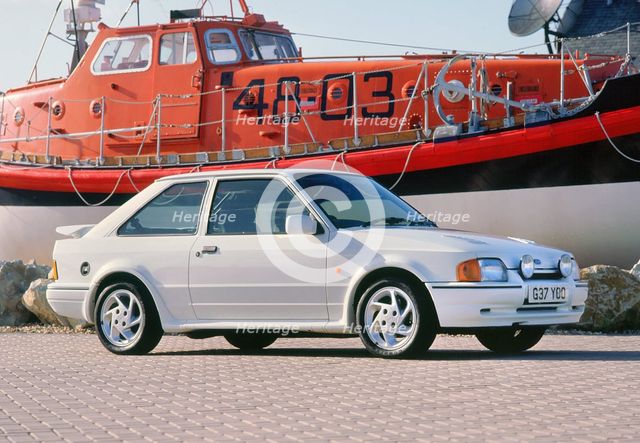 1990 Ford Escort RS Turbo . Creator: Unknown.