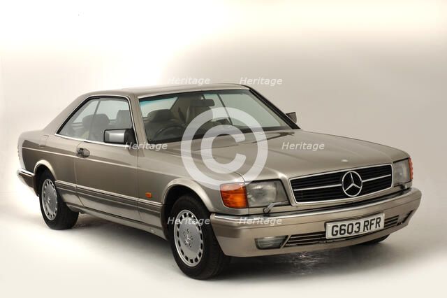 1990 Mercedes Benz 560 SEC Artist: Unknown.