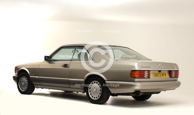 1990 Mercedes Benz 560 SEC Artist: Unknown.