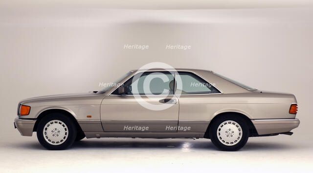 1990 Mercedes Benz 560 SEC Artist: Unknown.