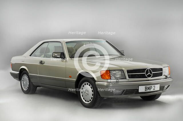 1990 Mercedes Benz 500 SEC. Artist: Unknown.