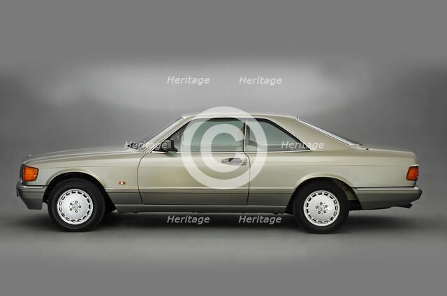 1990 Mercedes Benz 500 SEC. Artist: Unknown.