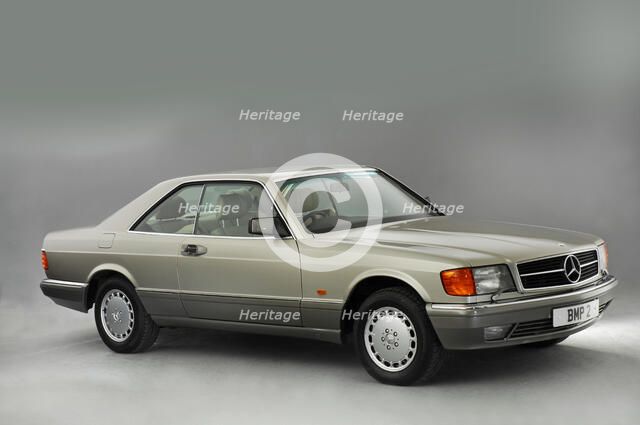 1990 Mercedes Benz 500 SEC. Artist: Unknown.