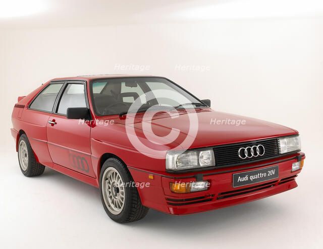 1991 Audi Quattro 20v. Artist: Unknown.