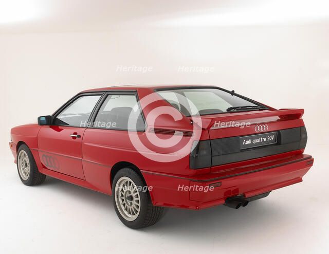 1991 Audi Quattro 20v. Artist: Unknown.