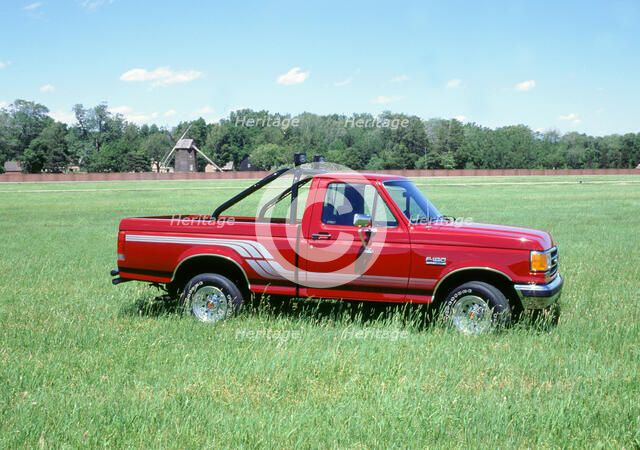 1991 Ford F150 pick up truck. Artist: Unknown.