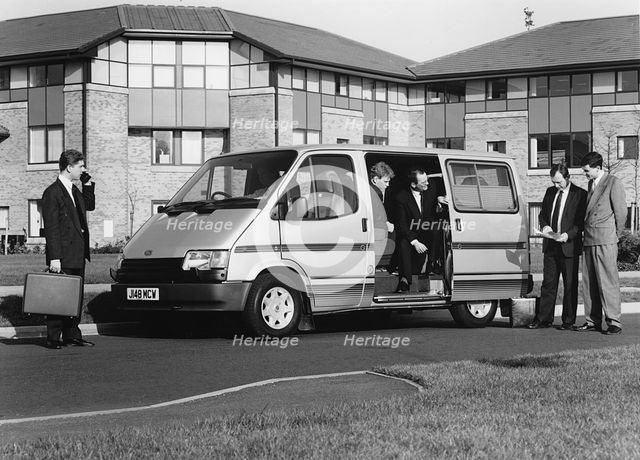 1991 Ford Transit V.I.P. minibus with Indiana conversion. Creator: Unknown.
