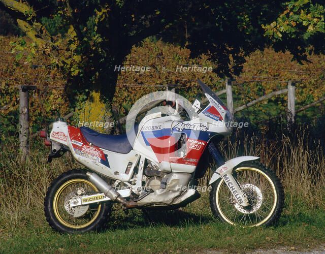 1991 Honda 750 Africa Twin Artist: Unknown.