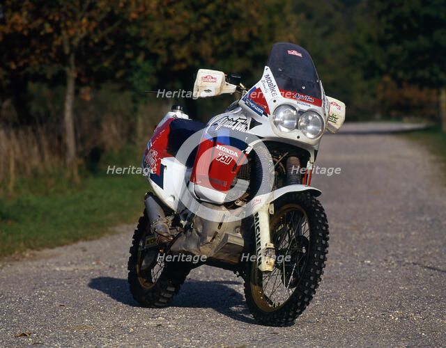 1991 Honda 750 Africa Twin Artist: Unknown.