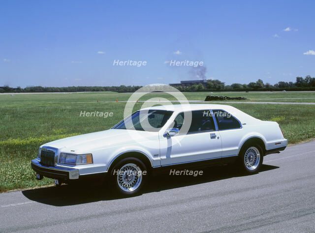 1991 Lincoln mk 7 LSC. Artist: Unknown.