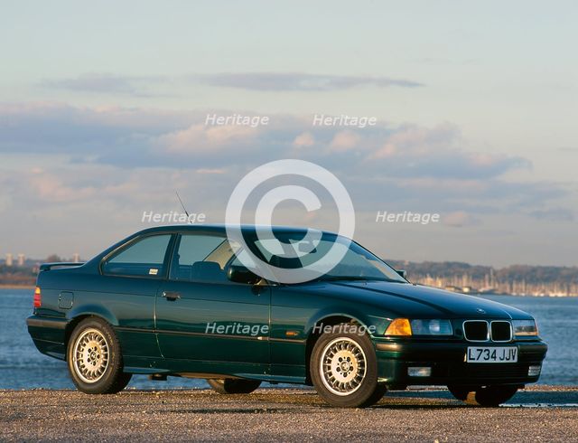 1993 BMW 318iS. Creator: Unknown.