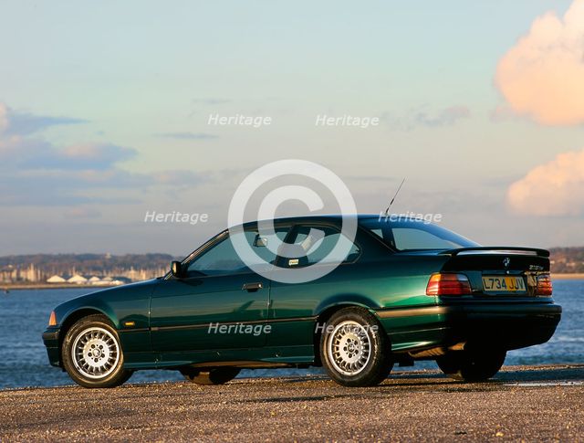 1993 BMW 318iS. Creator: Unknown.