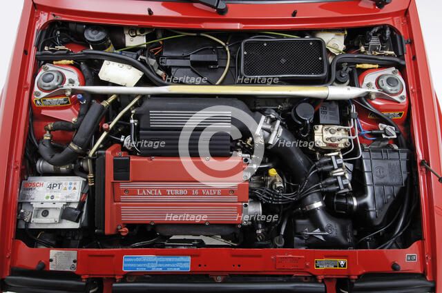 1993 Lancia Delta Integrale Artist: Unknown.