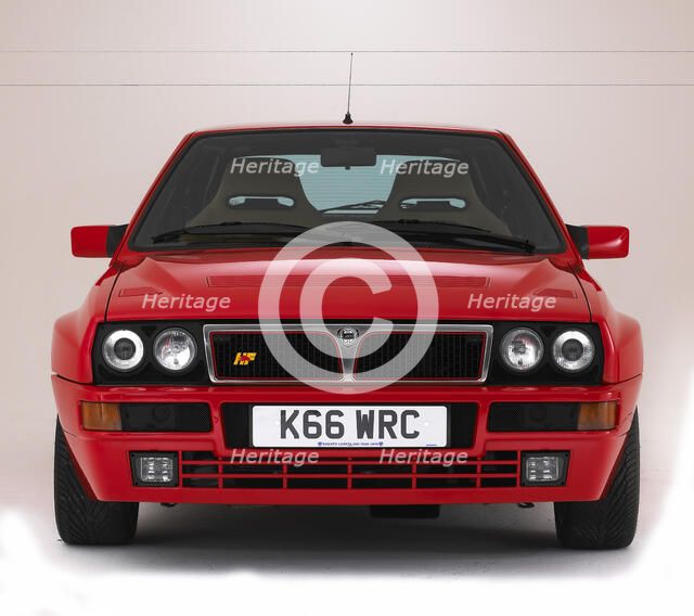1993 Lancia Delta Integrale Artist: Unknown.