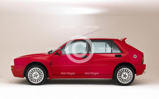 1993 Lancia Delta Integrale Artist: Unknown.
