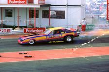 1994 Dragster racing at Santa Pod