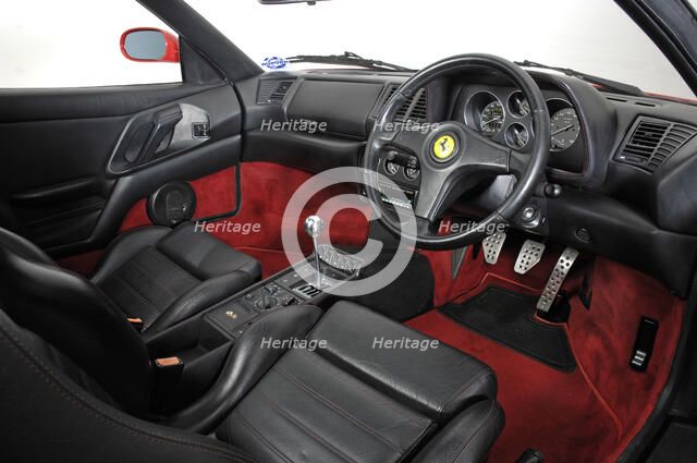 1994 Ferrari F355 Berlinetta interior Artist: Unknown.