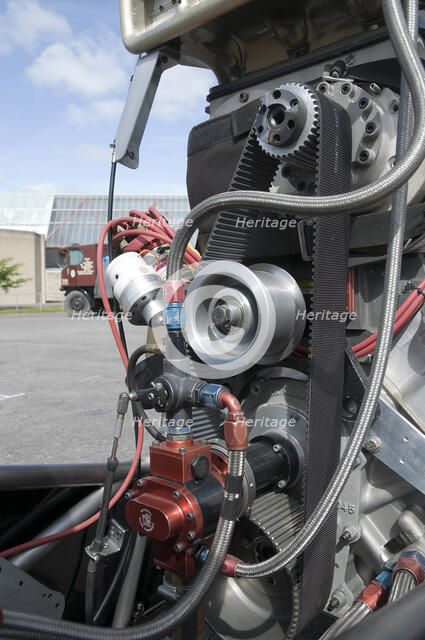 1994 Silverline Top Methanol Dragster Artist: Unknown.